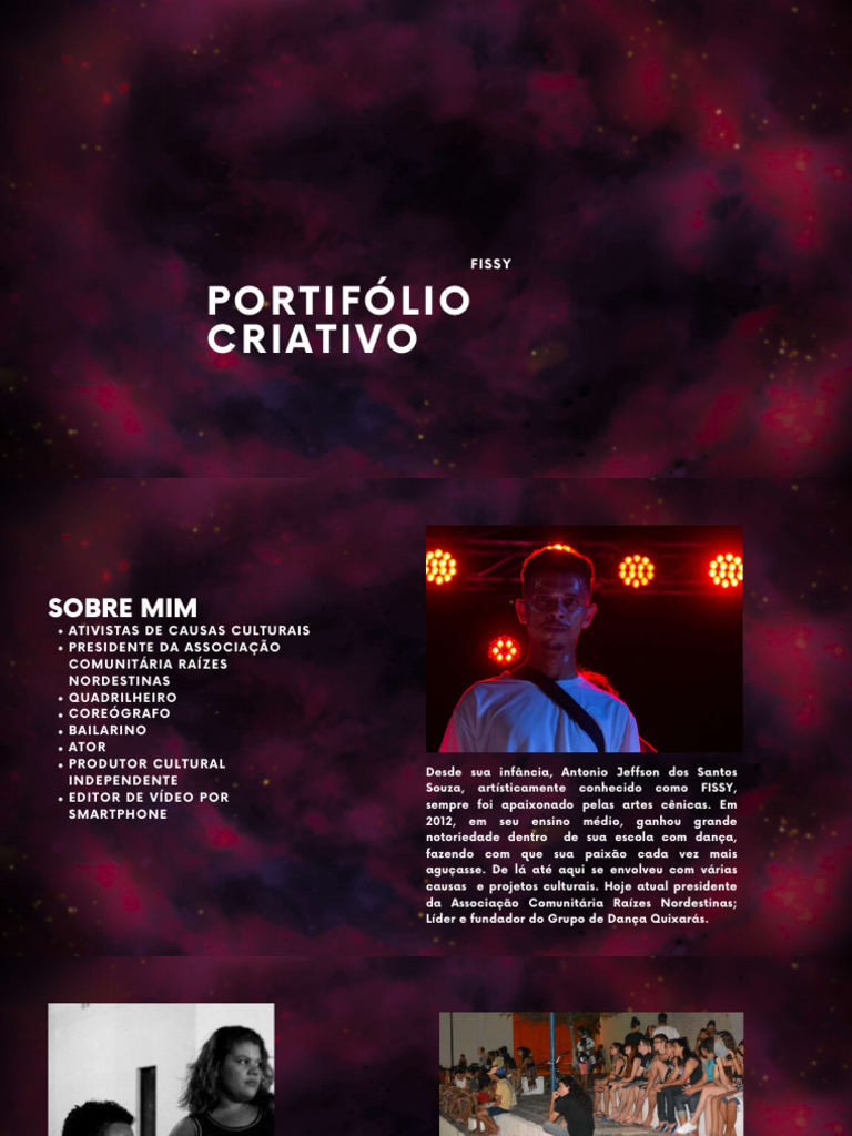 Portifólio Fissy - Compressed | PDF | Entretenimento | Artes Cênicas