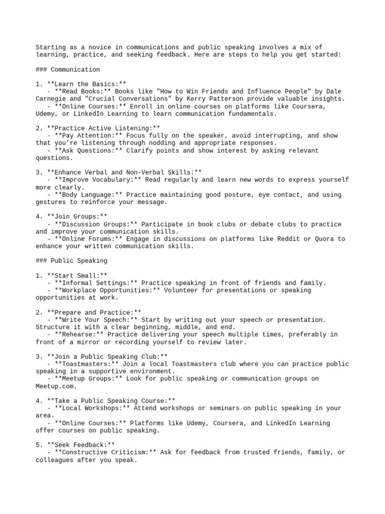 text 3 | PDF | Public Speaking | Communication