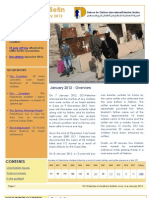 Defence For Children International-Palestine Section: Violations Bulletin - Issue 16 - January 2012