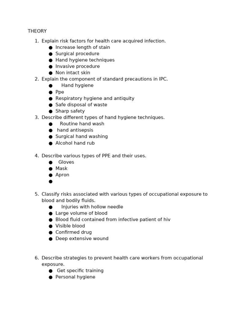 Healthcare Infection Control Guide | PDF | Infection | Personal ...