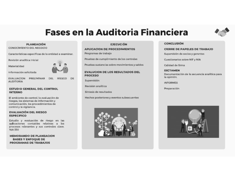001 Fases de Una Auditoria Financiera (Proceso Financiero Segun Nia) | PDF