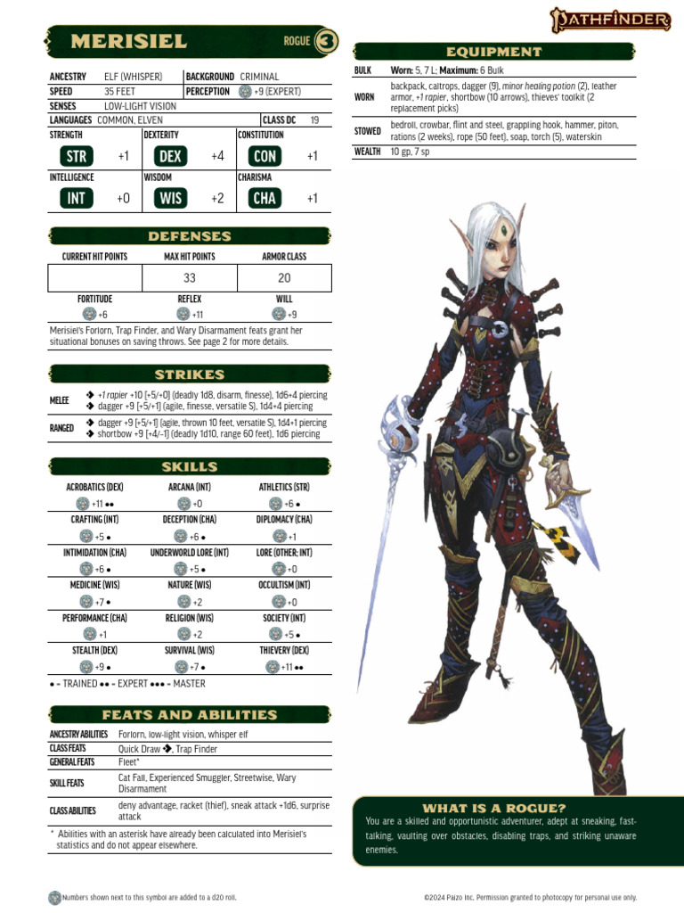 Pregens-Merisiel-Lvl3 | PDF