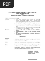 Contoh Surat Permohonan Dispensai Tiket Wisata dan 
