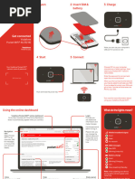 Vodafone Mobile Wi-Fi R216 Setup Guide | PDF | Wi Fi | Password
