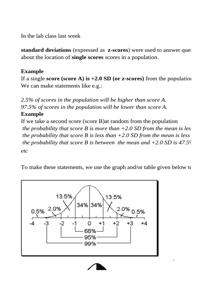 EXCEL Standard Error | PDF | Standard Deviation | Standard Error