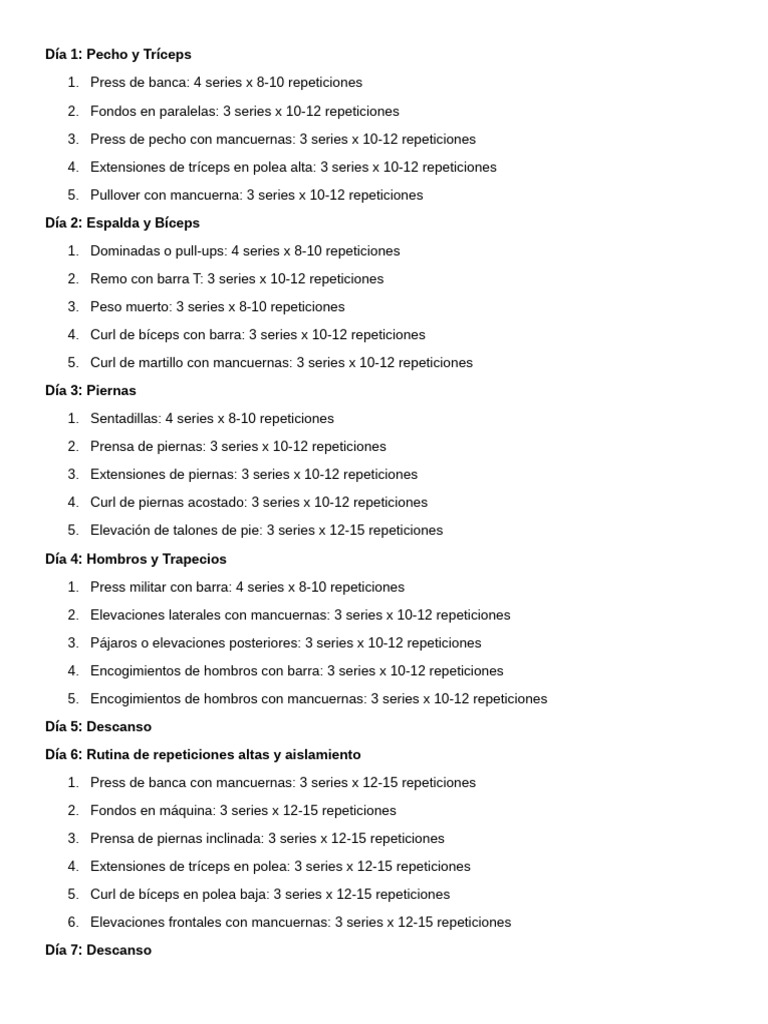 Gimisito Routine | PDF