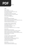 Don't Worry, Be Happy Lyrics | PDF