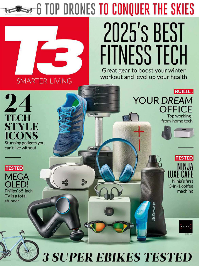 雑誌 T3 - February 2025 UK | PDF