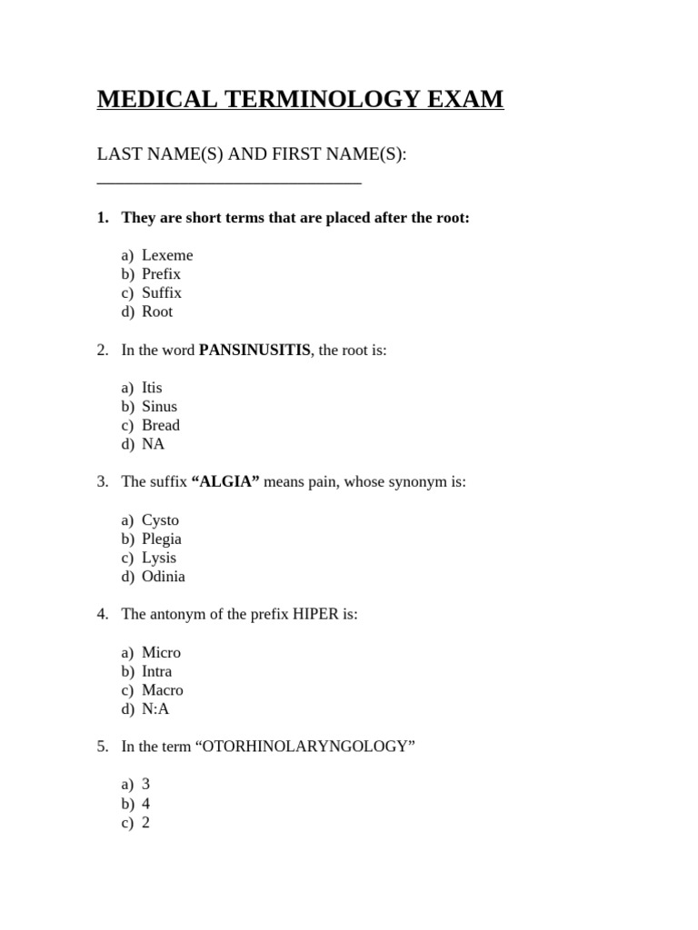 medical-terminology-exam-1-docx-pdf-clinical-medicine