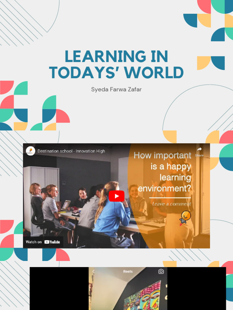 Modern Learning: Unlearning & Inclusion | PDF | Learning | Teachers