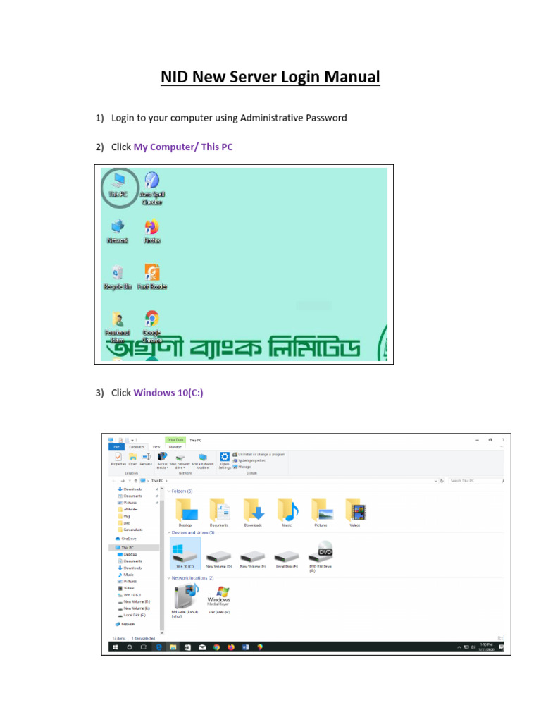 Nid Manual Windows 10 | PDF