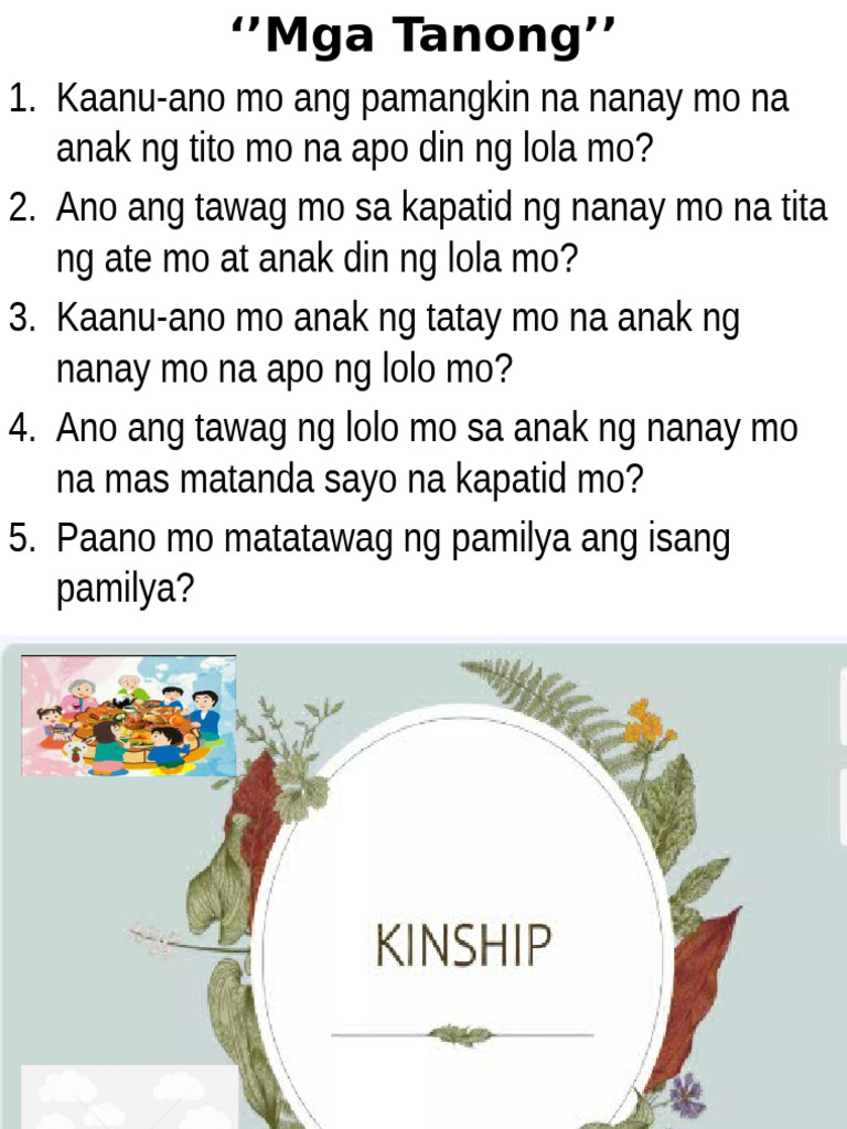 Kinship | PDF