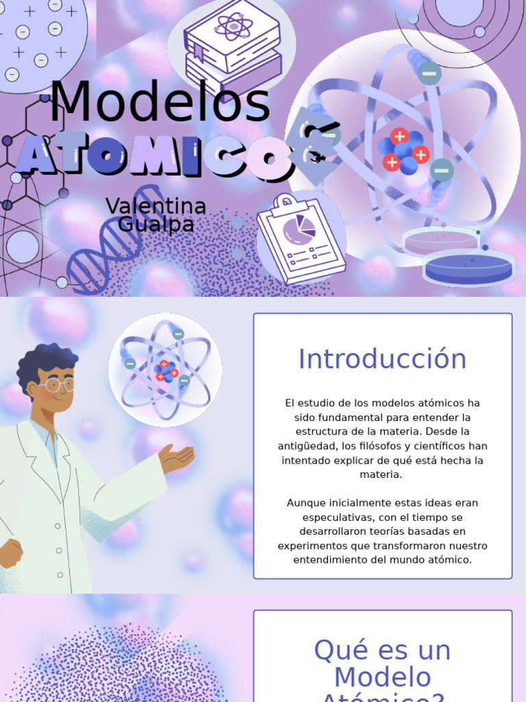 Modelos Atómicos Pdf átomos Núcleo Atómico