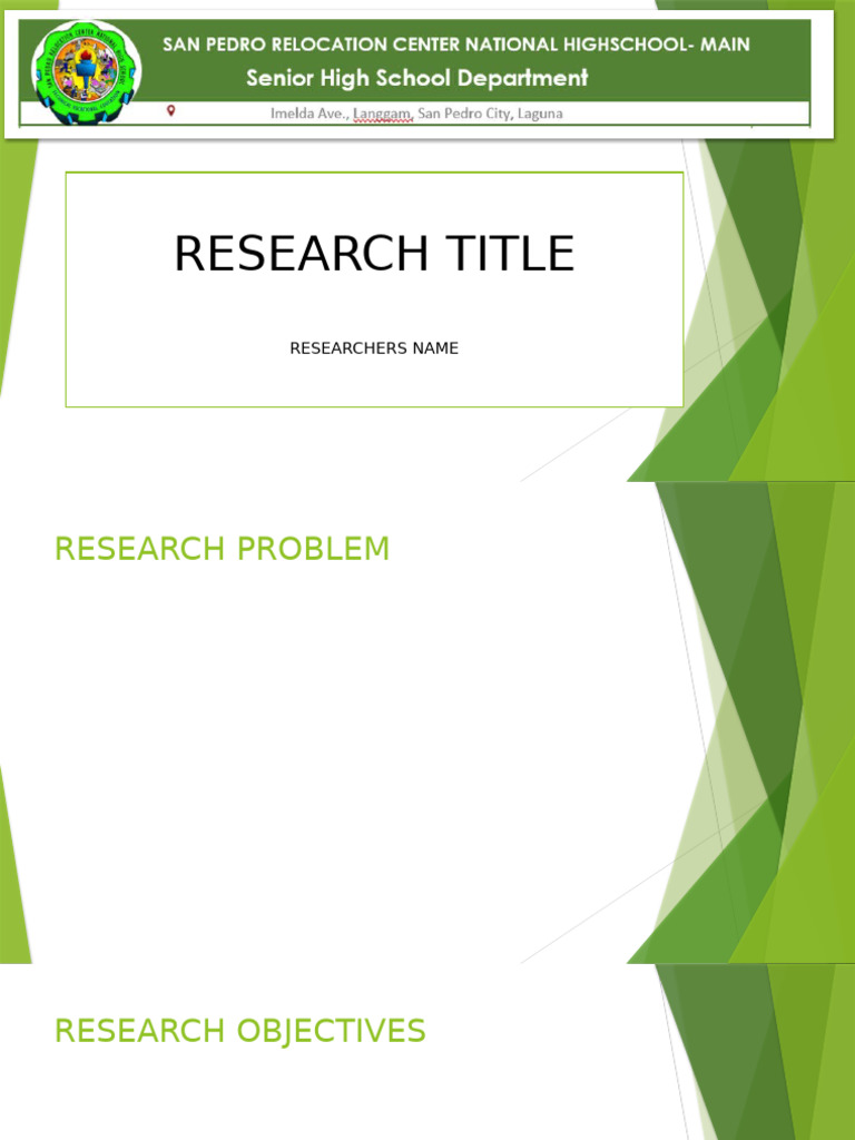 Title Defense Powerpoint Template | PDF