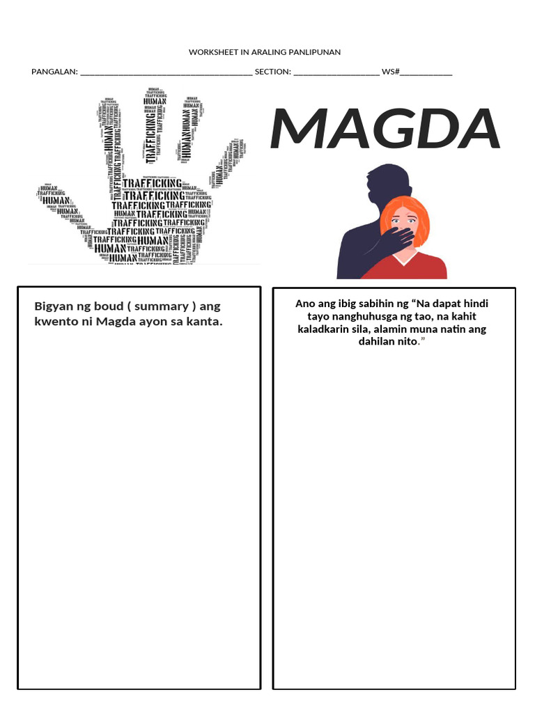 Worksheet-Magda AP10 | PDF