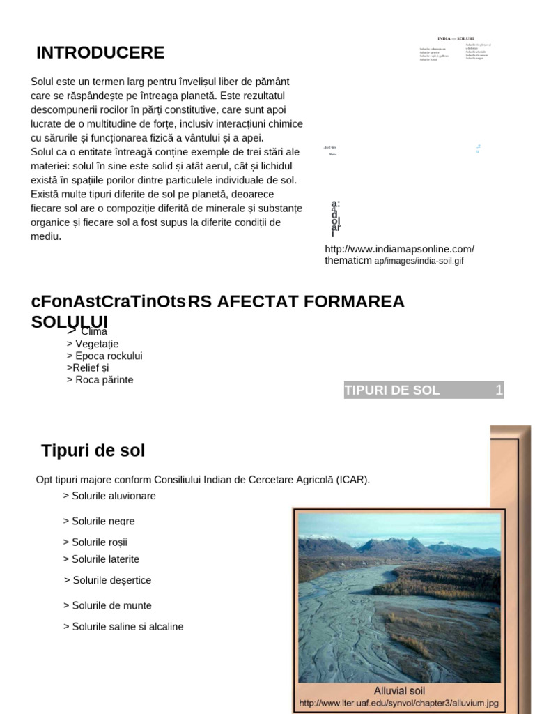 Tipuri de Sol | PDF