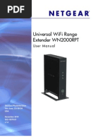 Download Netgear WN2000RPT Range Extender Manual by Darrell Johnson SN82135981 doc pdf