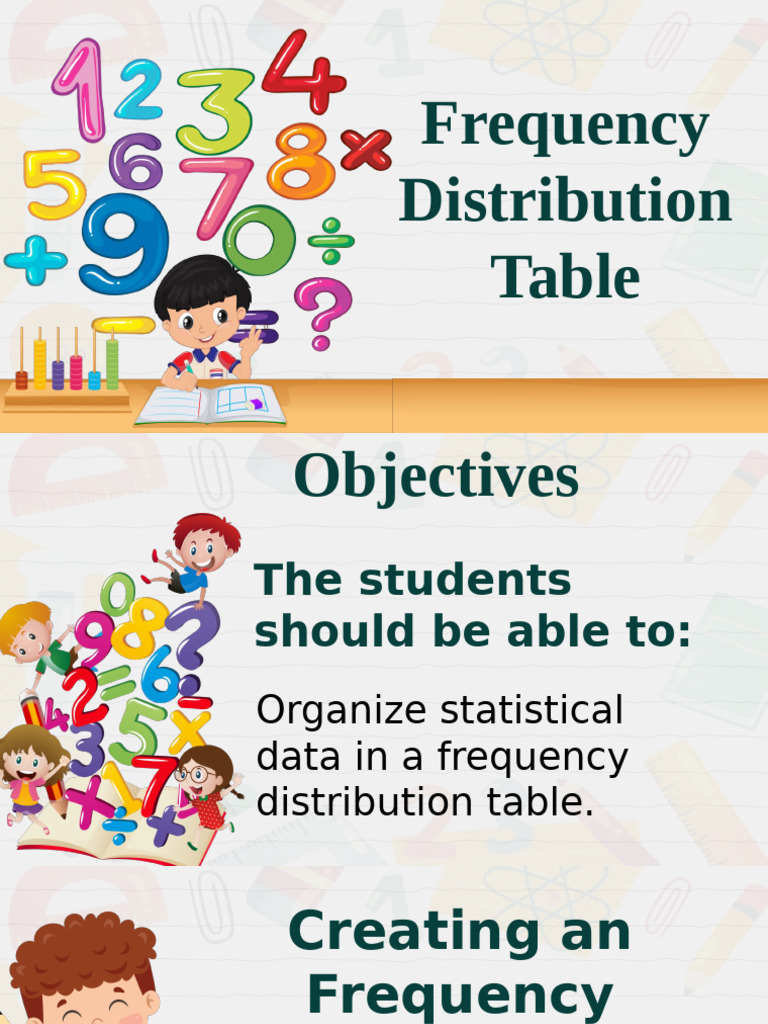 WHAT IS FREQUENCY DISTRIBUTION TABLE EXAMPLE visual data 5