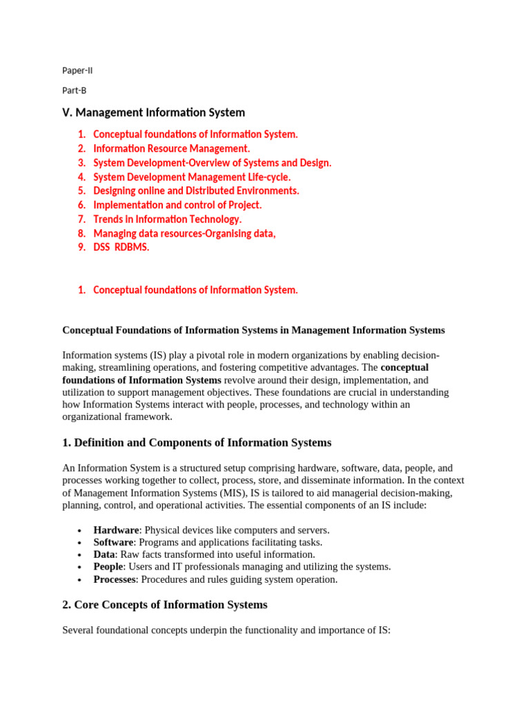 Management Information System | PDF | Software Testing | Internet Of Things