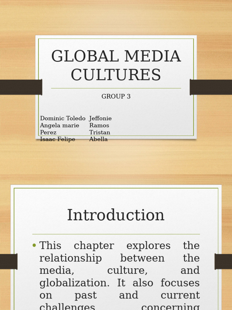 Global Media Cultures and Communication | PDF | Mass Media | Printing