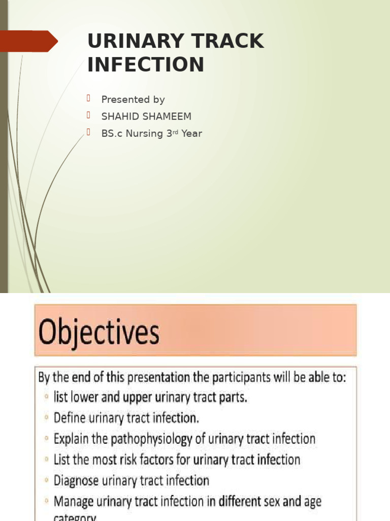 Urinary Track Infection | PDF