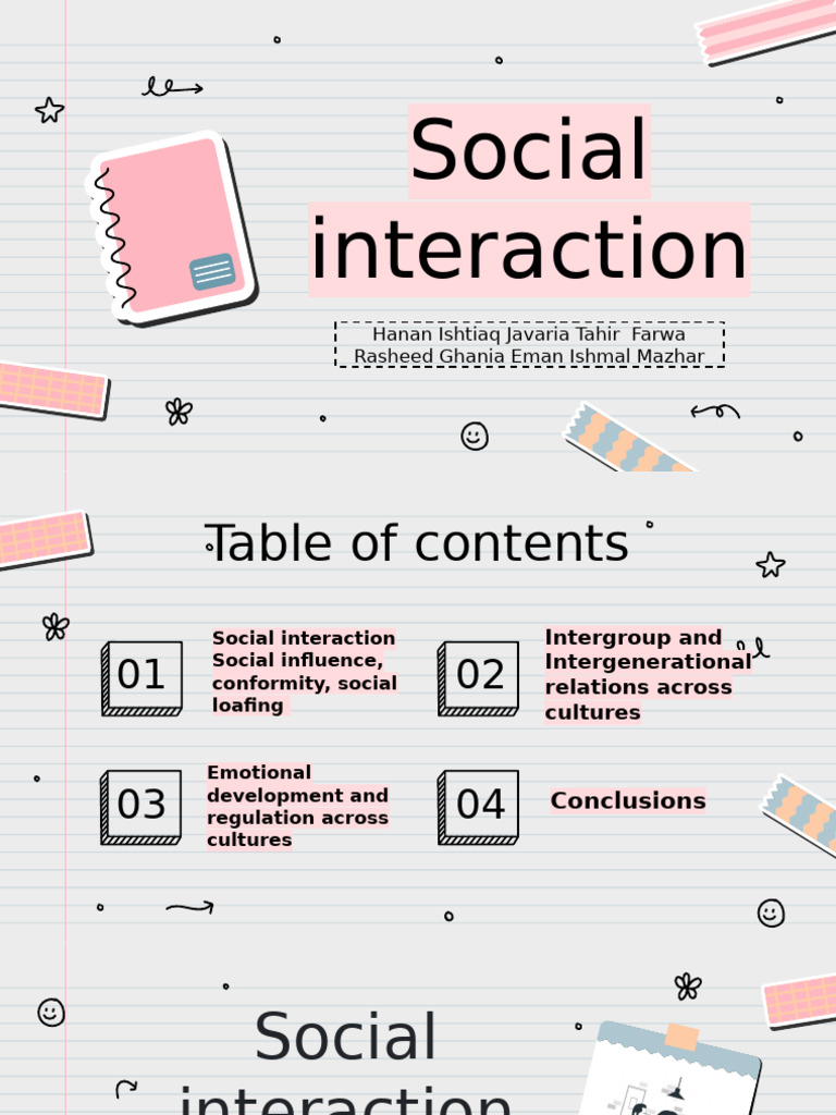 Understanding Social Interaction Dynamics | PDF | Conformity | Popular ...