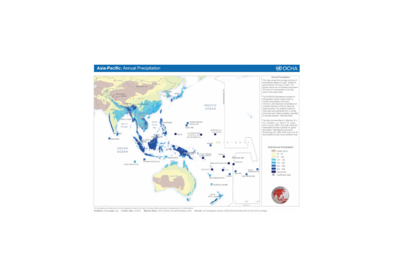Asia-Pacific Rainfall Patterns | PDF