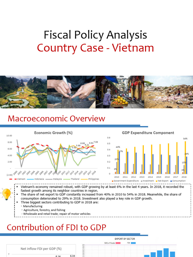 Vietnam Fiscal Policy and Economic Growth Analysis | PDF | Taxes ...