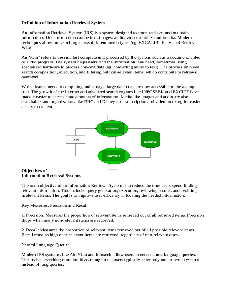 Understanding Information Retrieval Systems | PDF | Search Engine ...