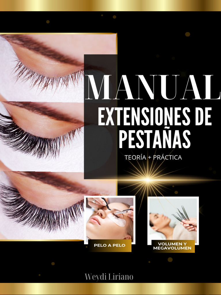 Manual de Extensiones de Pestañas | PDF | Ojo humano