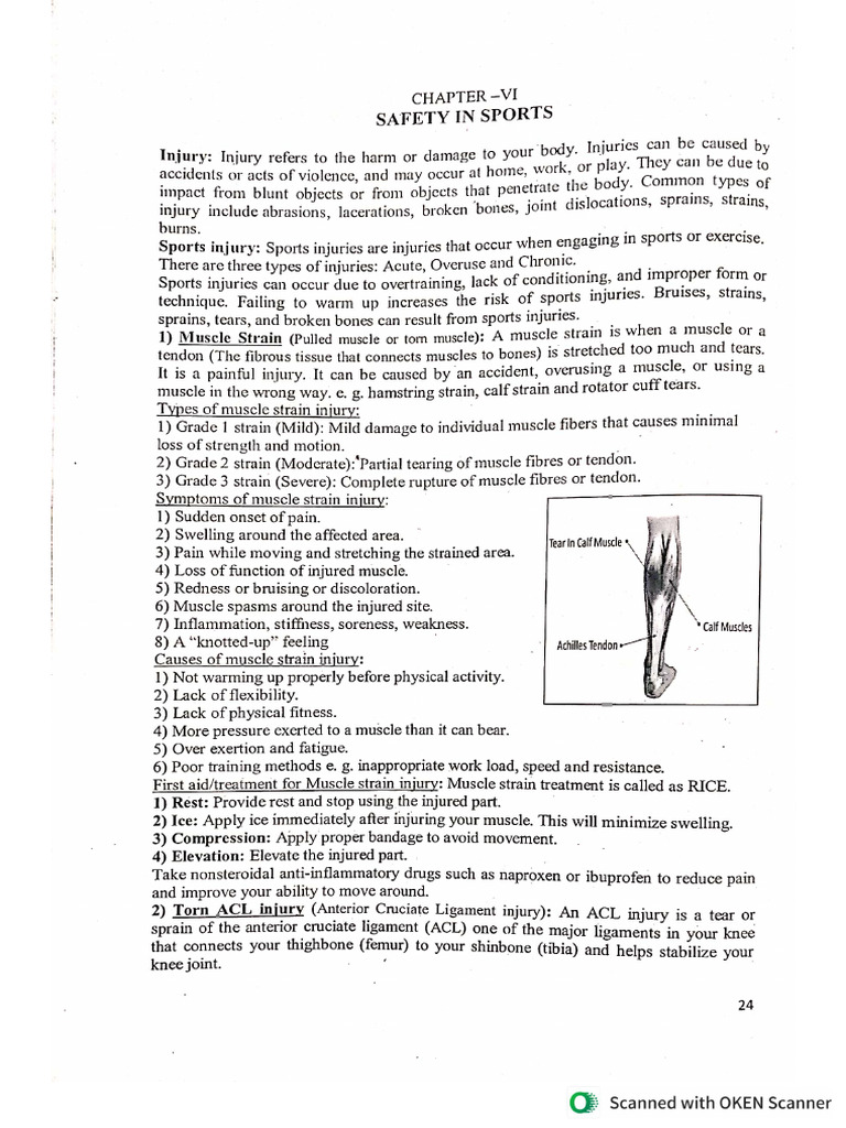 Safety in Sports & Prevention of Injuries | PDF