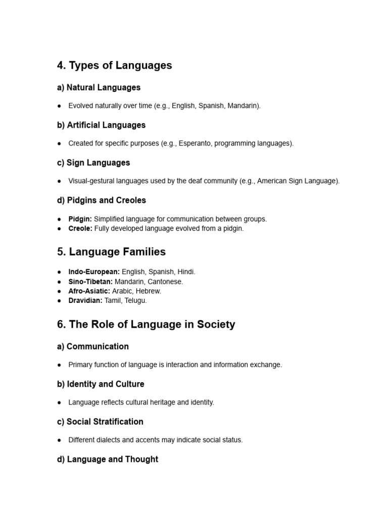 Comprehensive Guide To Language 2 | PDF