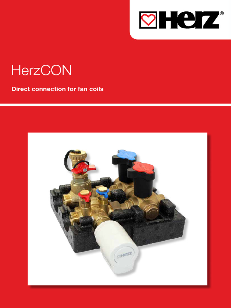 HerzCON: Direct Connection for Fan Coils | PDF | Valve | Pressure ...