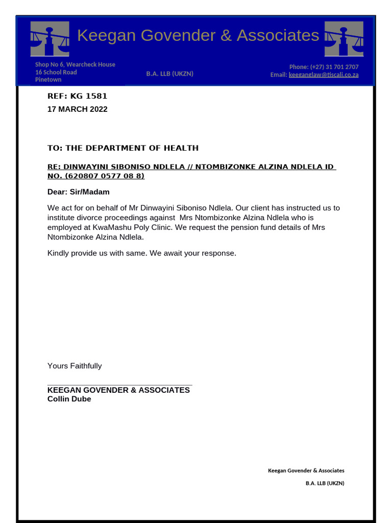 Department of Health | PDF