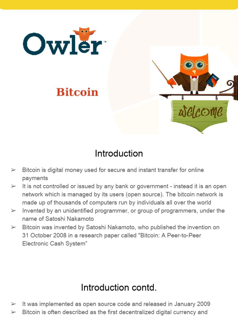 Bitcoin Basics and Wallet Guide | PDF | Bitcoin | Automated Teller Machine