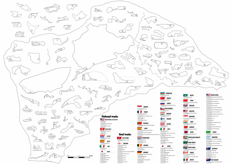 Racing Circuits of The World | PDF