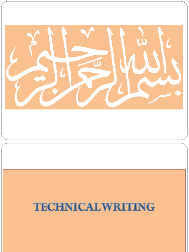 2 Final Technical Writing Introduction | PDF | Information | Grammar