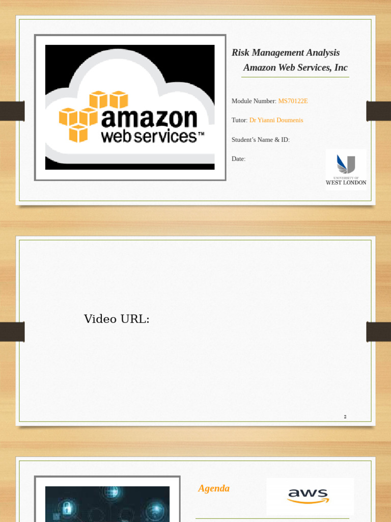 For Class - Discussion On A2 Risk - Management - AWS | PDF | Cloud ...