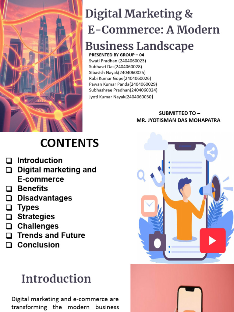 Digital Marketing E Commerce Guide Pdf Digital Marketing E Commerce