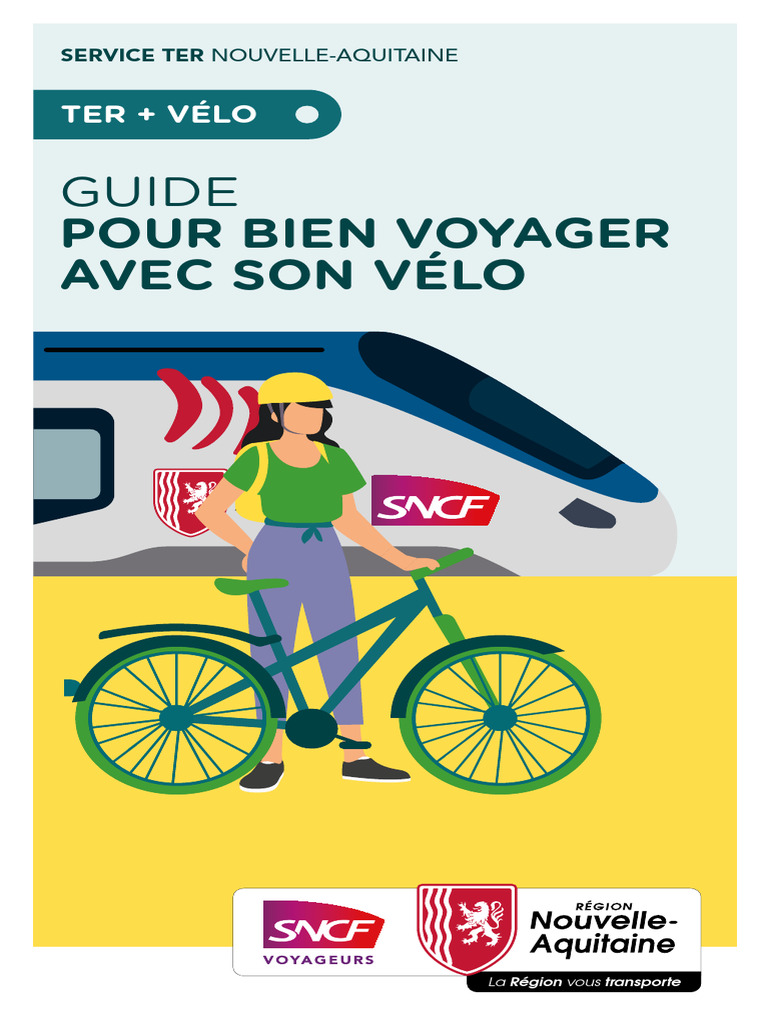 Voyager en TER avec son vélo en Nouvelle-Aquitaine | PDF | Écomobilité ...