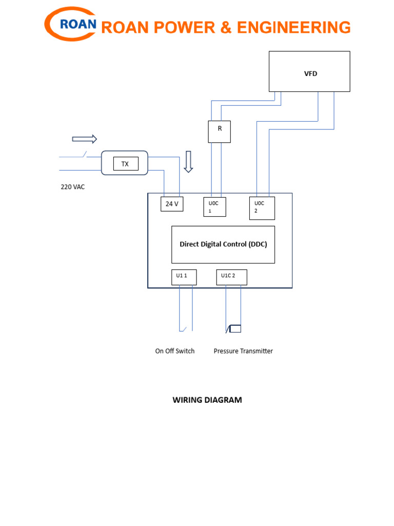 DDC Wiring Diagram for VFD Control | PDF