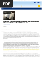 Cross Hatch Adhesion Testing Guide | PDF | Knife | Materials