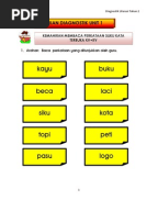 Ujian Diagnostik LITERASI untuk LINUS Tahun 1