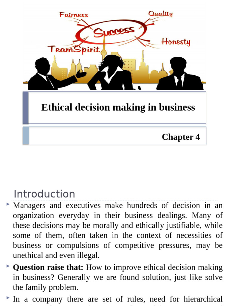 Ethical Decision Making in Business | PDF | Justice | Crime & Violence