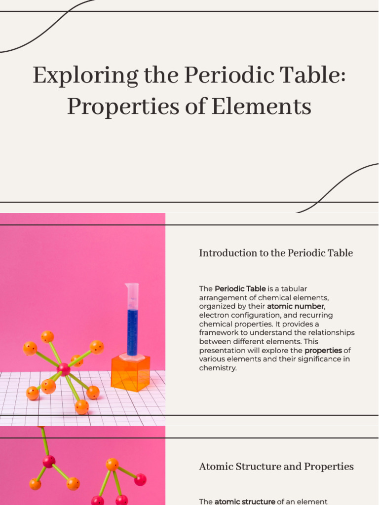 Slidesgo exploring the periodic table properties of elements