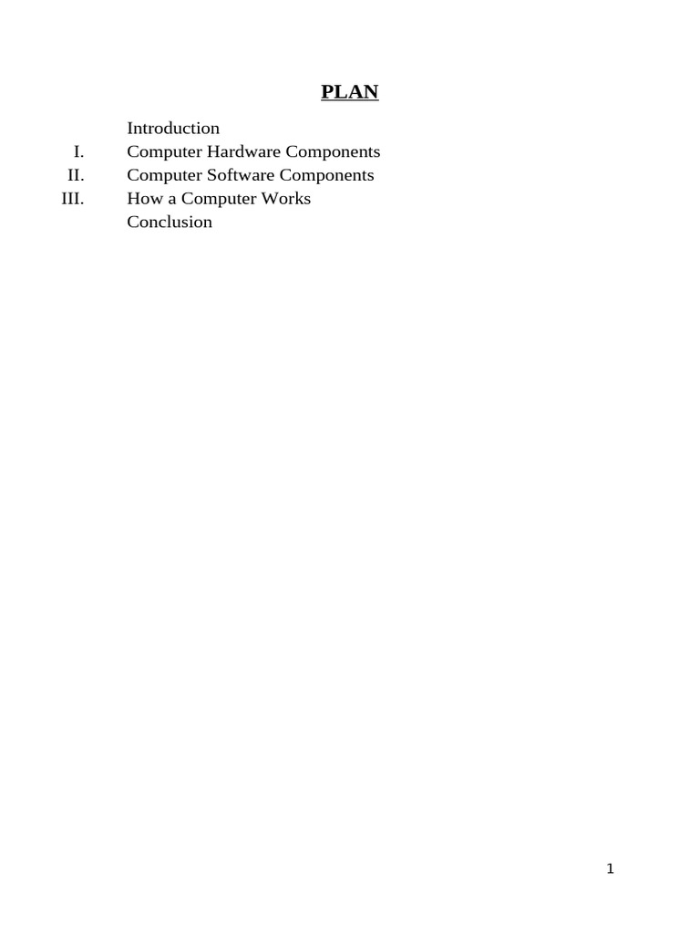 Understanding Computer Components | PDF | Operating System | Central ...