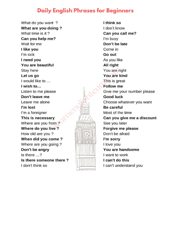 2 Daily English | PDF