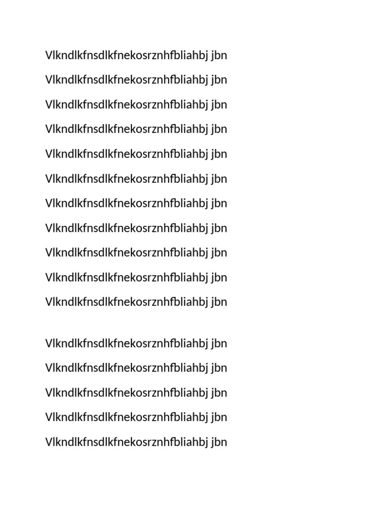 Placeholder Text Analysis | PDF