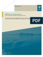 SAP Security Guidance v 1.01