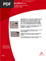 MiCOM P139: Efficient Feeder Control | PDF | Relay | Signal (Electrical ...